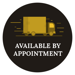 At Home Warehouse & Delivery Badge